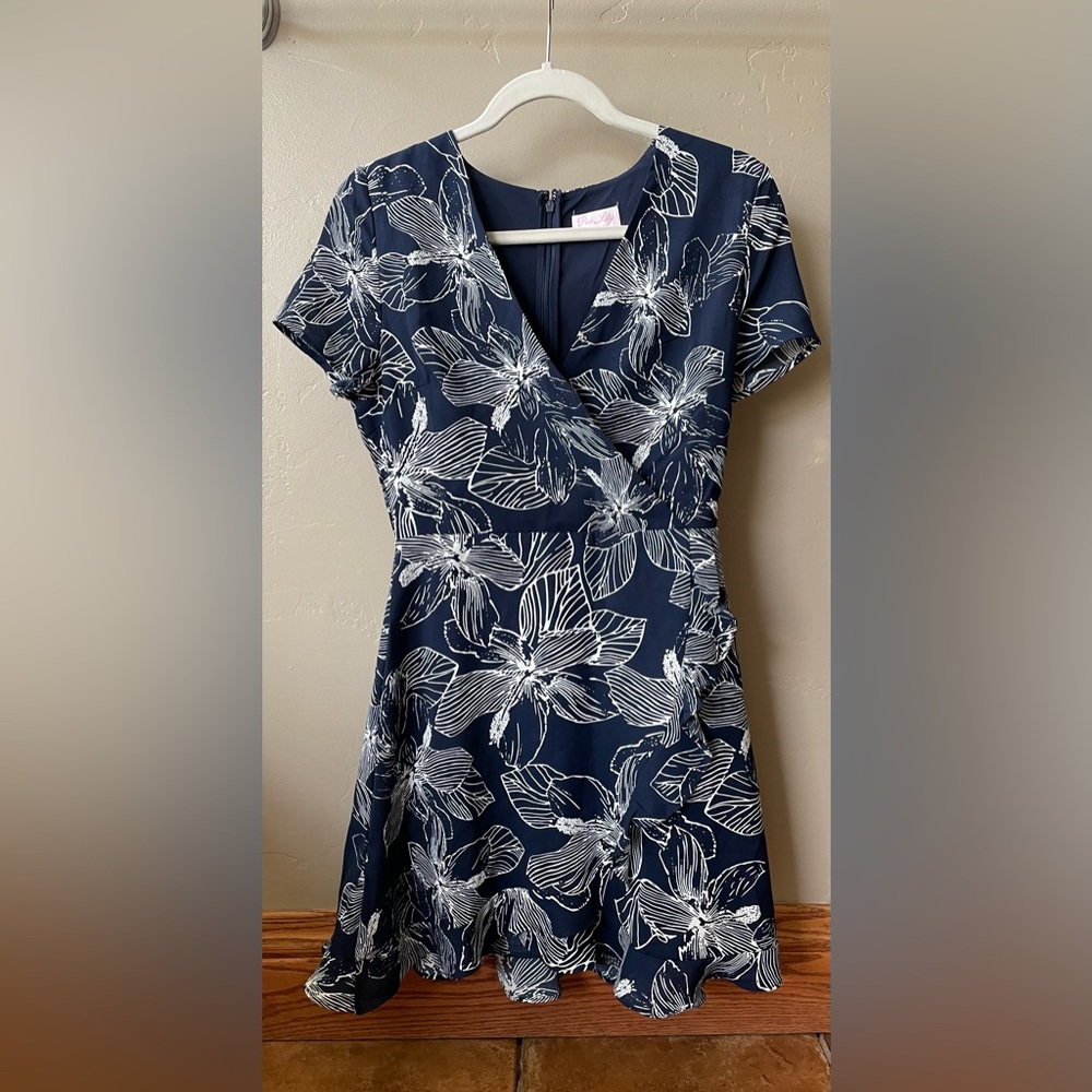 Pink Lilly floral dress